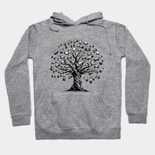 Gaming Tree of controllers Hoodie